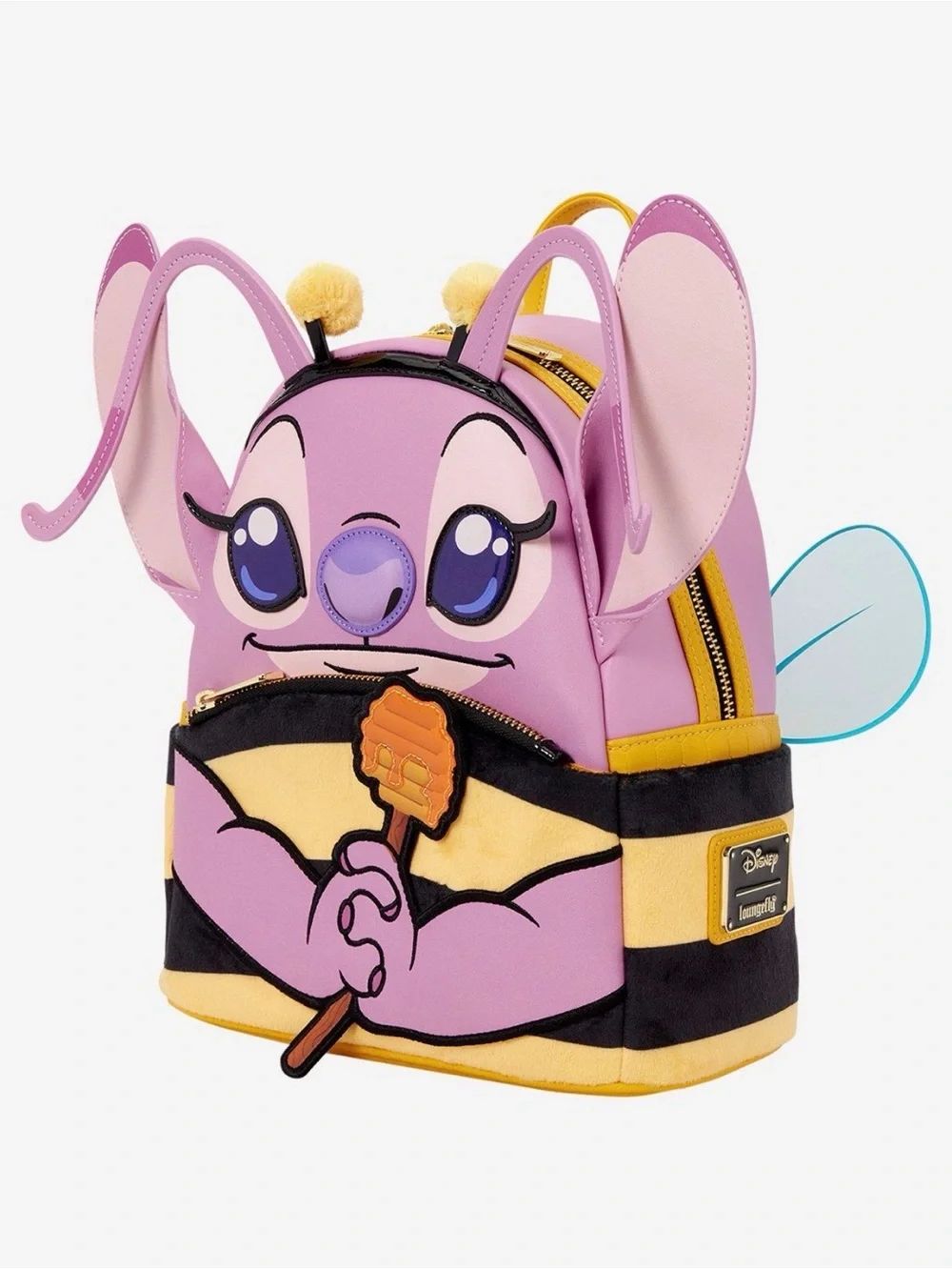 New Loungefly Lilo & Stitch Angel Bumblebee Costume Mini Backpack